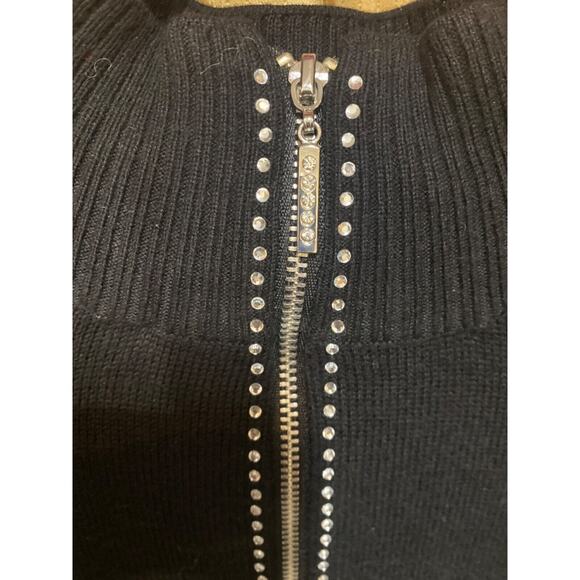 Weekends by Chicos black sweater size 3 - Picture 2 of 7